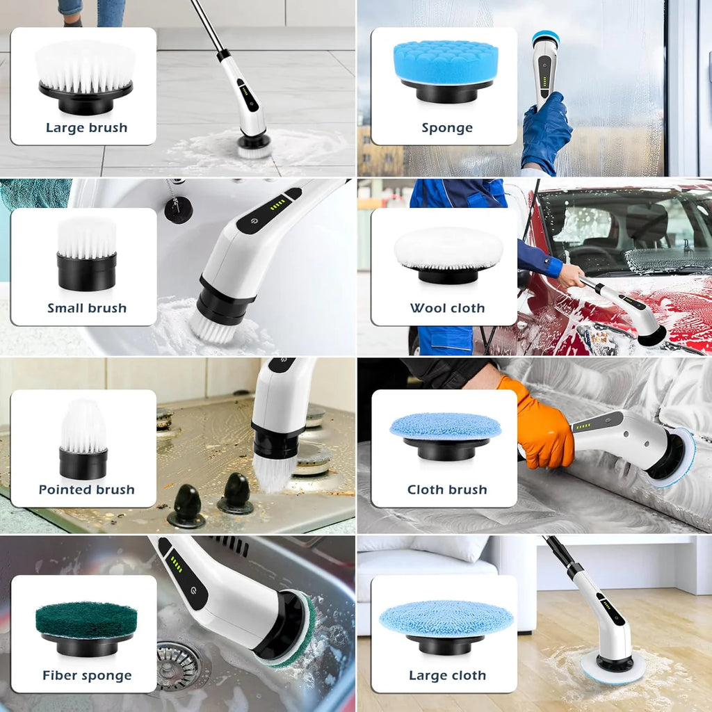 فرشاة تنظيف كهربائية لاسلكية