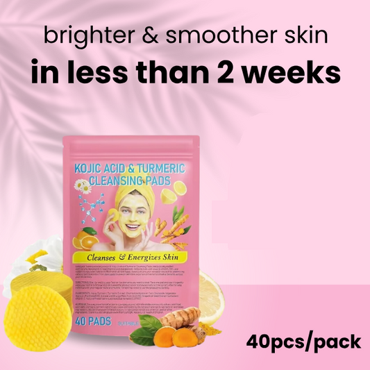 وسادات تنظيف حمض الكركم